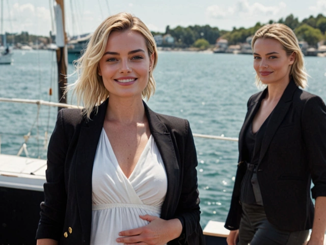 Margot Robbie Revela Primeira Gravidez à Bordo de Passeio de Barco