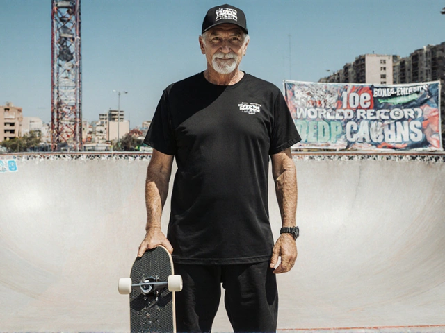 Sandro Dias quebra recorde mundial de queda de skate aos 50 anos
